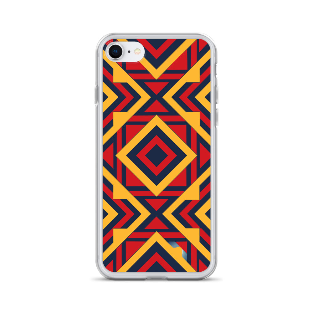 Clear Case for iPhone® Funky African