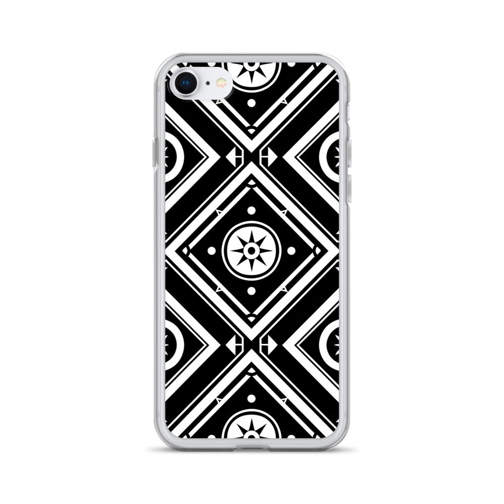 Clear Case for iPhone® Funky African