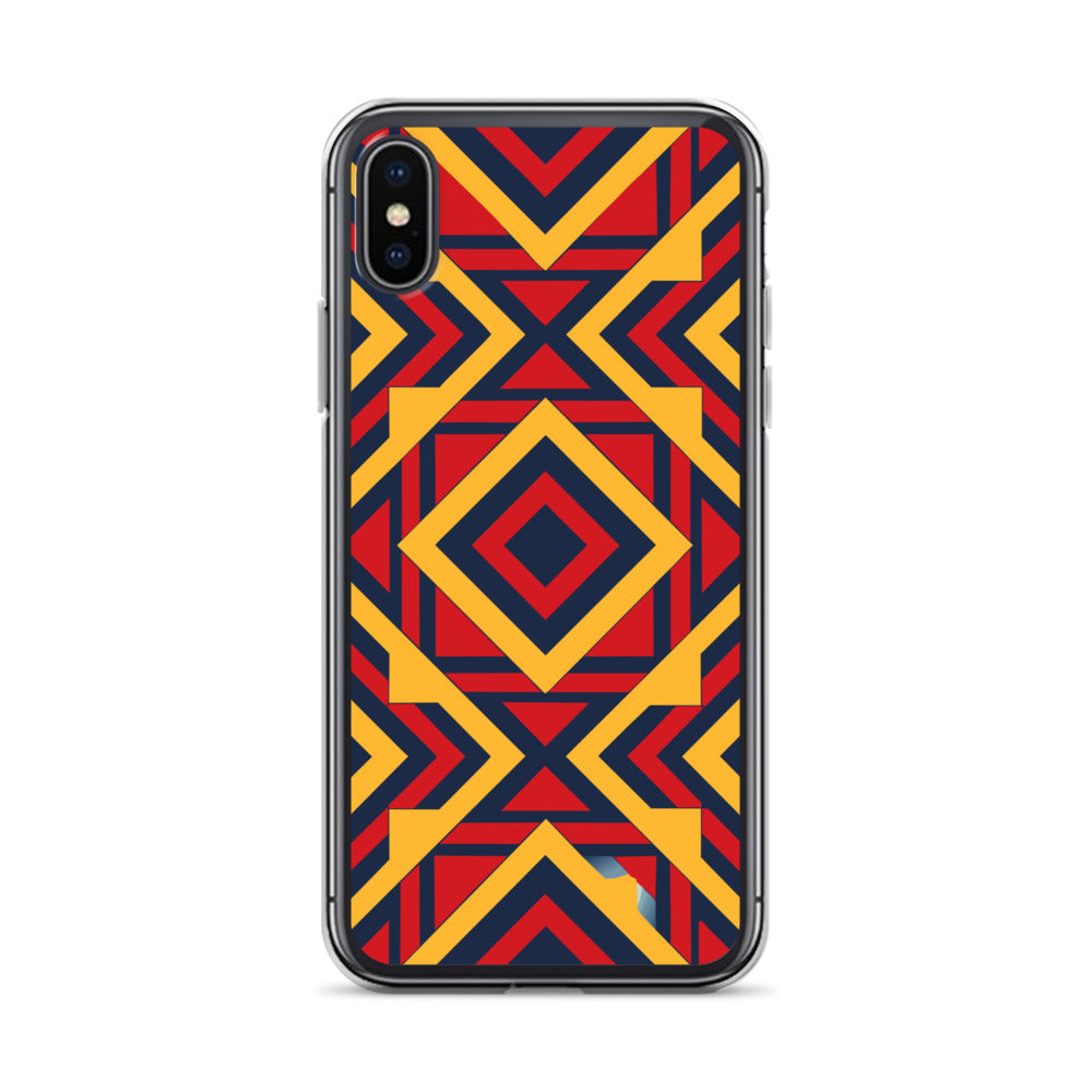 Clear Case for iPhone® Funky African