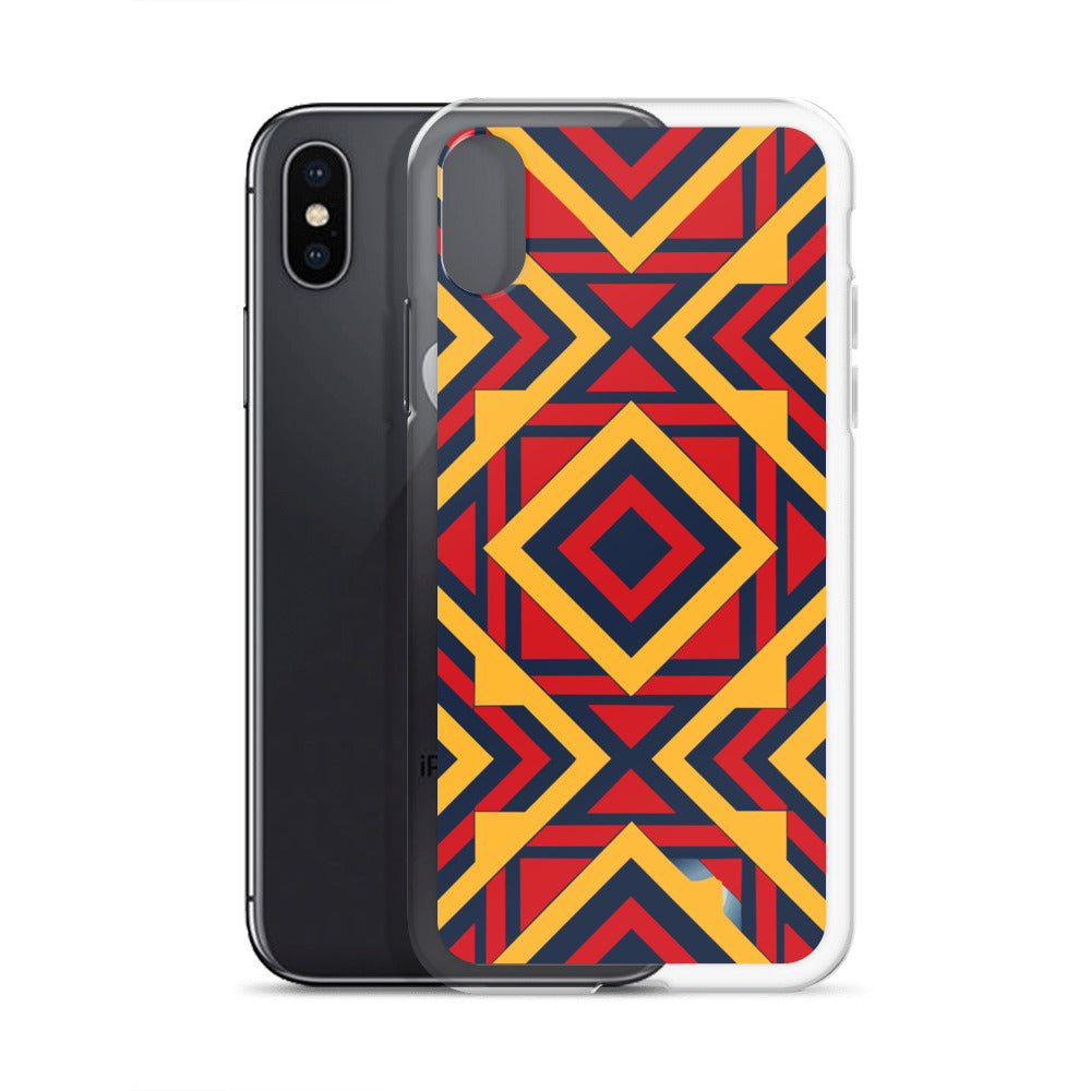 Clear Case for iPhone® Funky African