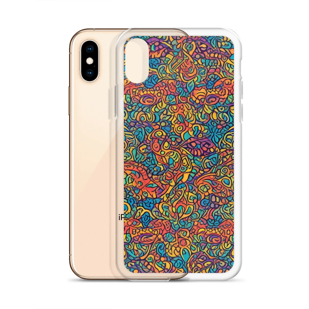 Clear Case for iPhone® Funky African