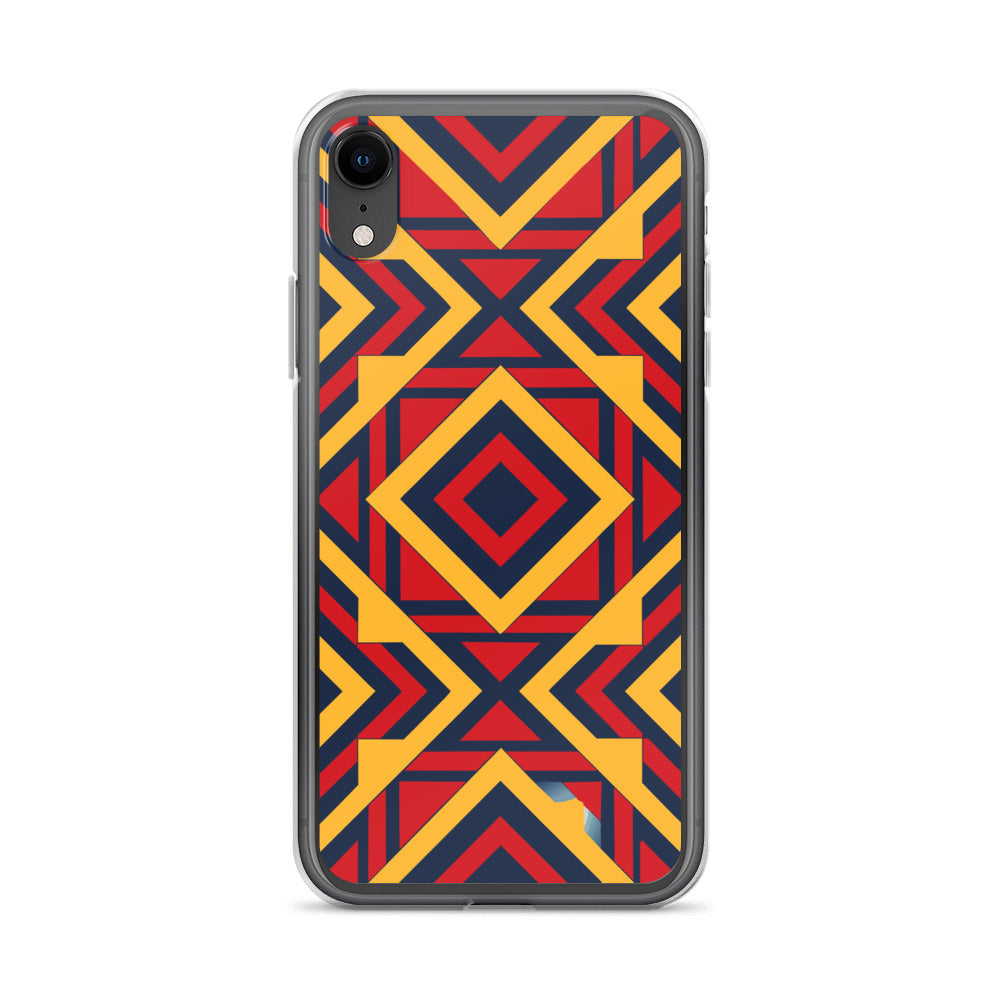 Clear Case for iPhone® Funky African