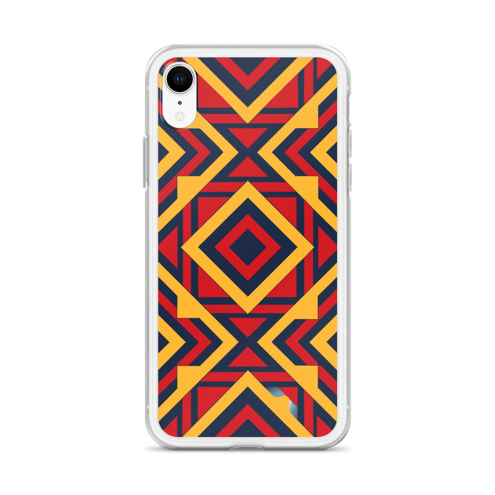 Clear Case for iPhone® Funky African