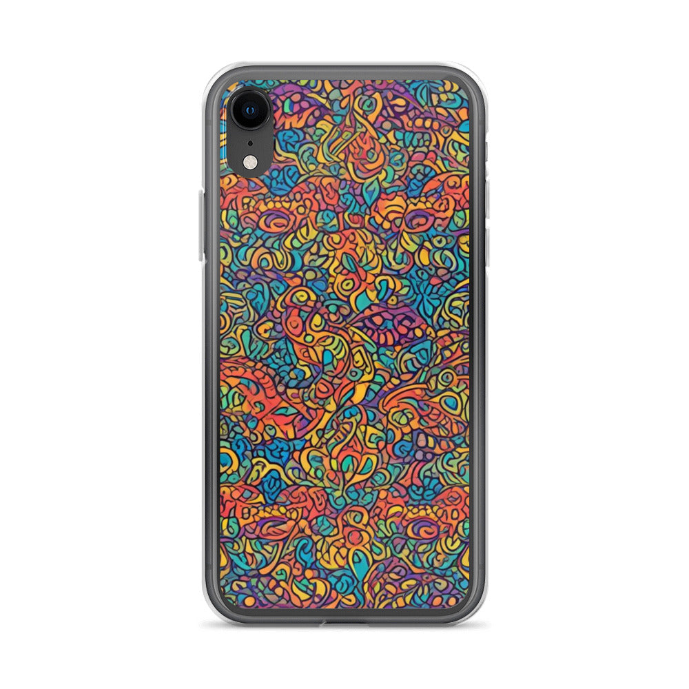 Clear Case for iPhone® Funky African