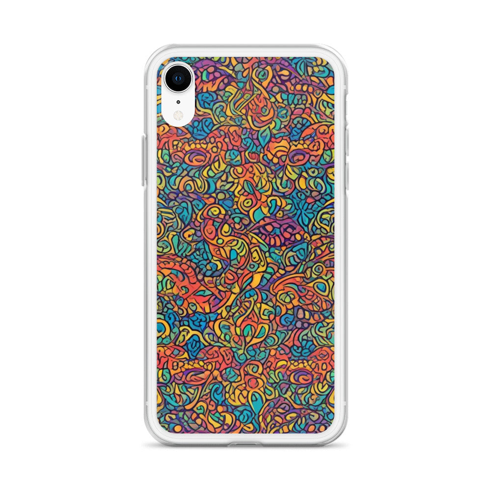 Clear Case for iPhone® Funky African