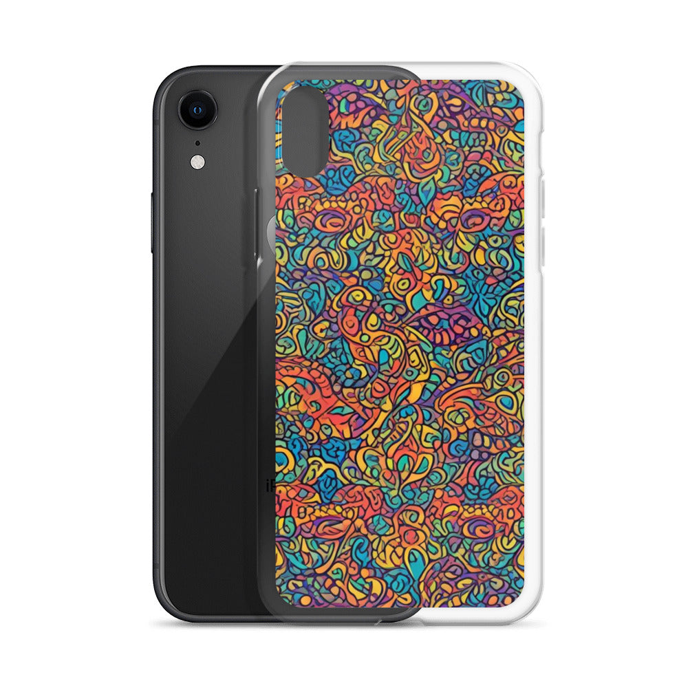 Clear Case for iPhone® Funky African