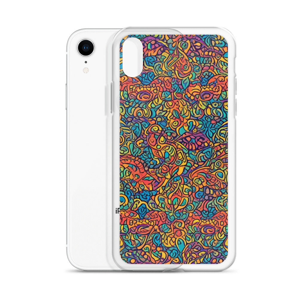 Clear Case for iPhone® Funky African