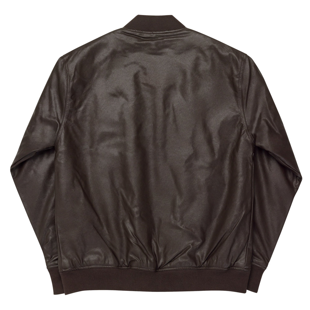 Funky African Leather Bomber Jacket Funky African