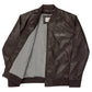 Funky African Leather Bomber Jacket