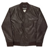 Funky African Leather Bomber Jacket