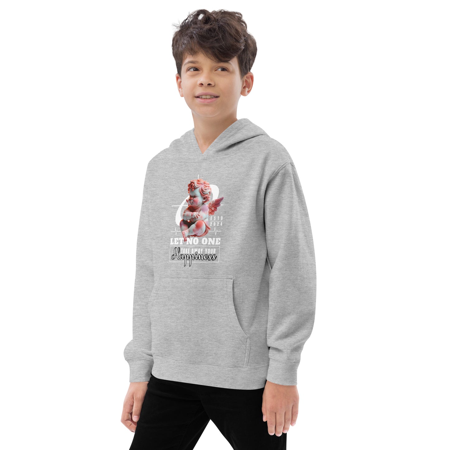 Happiness Kids fleece hoodie