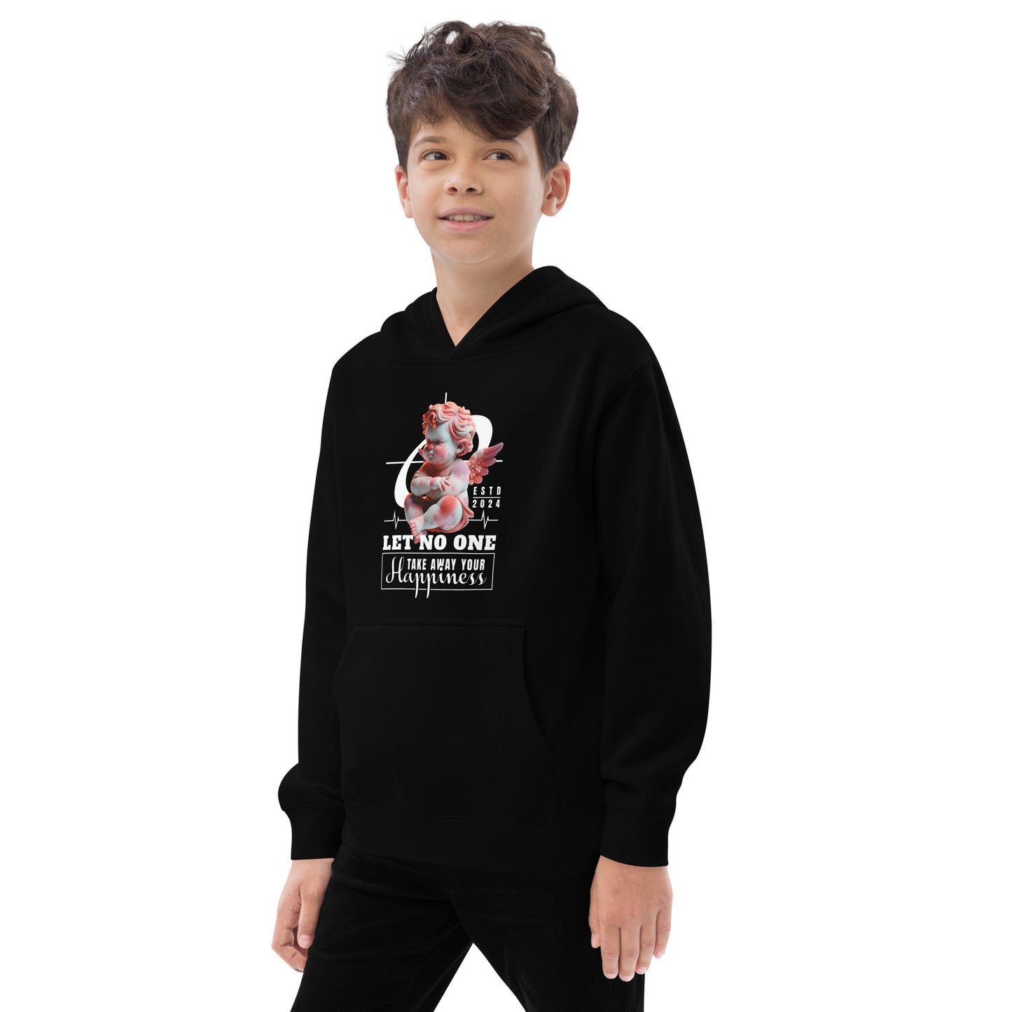 Happiness Kids fleece hoodie