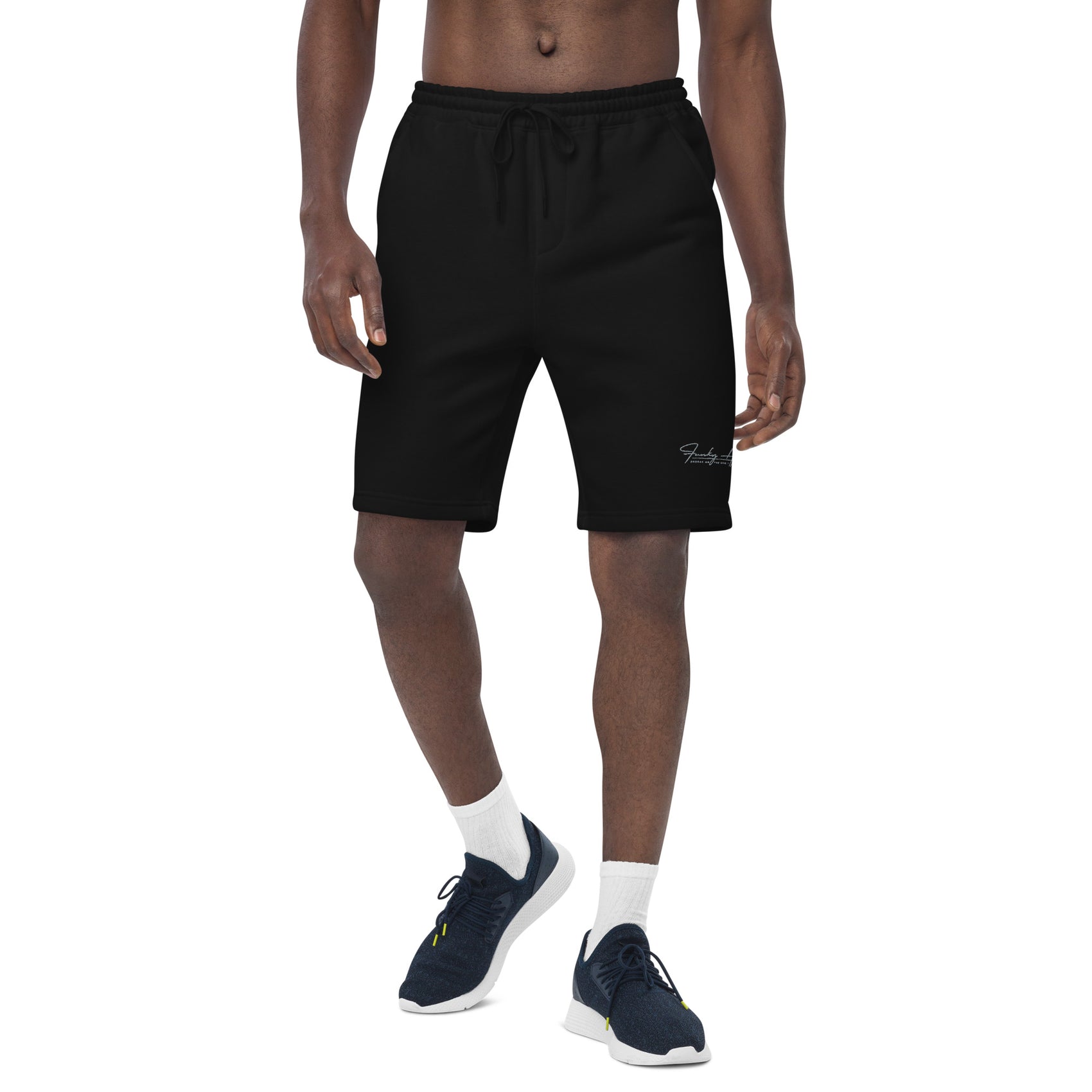 Funky African Men's fleece shorts
