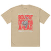 Don't be sad oversized faded tee