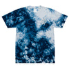 3D Embroidered Oversized tie-dye t-shirt