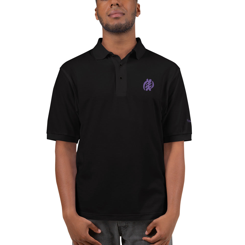 Adinkra - Gye Nyame Men's Premium Polo Funky African