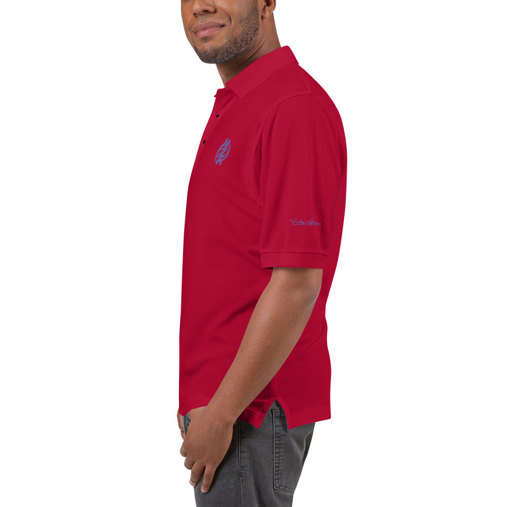 Adinkra - Gye Nyame Men's Premium Polo Funky African