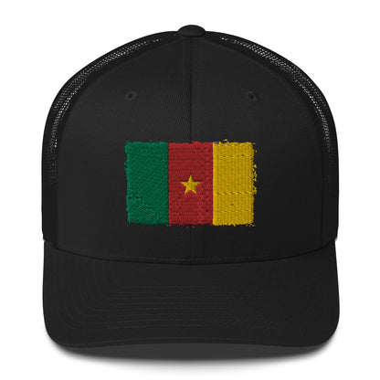 Cameroon 3D Embroidery Trucker Cap