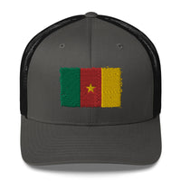 Cameroon 3D Embroidery Trucker Cap