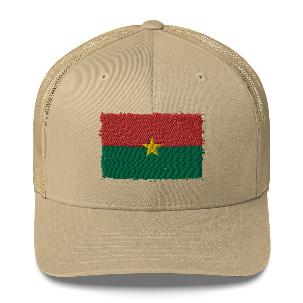 Burkina Faso Trucker Cap Funky African