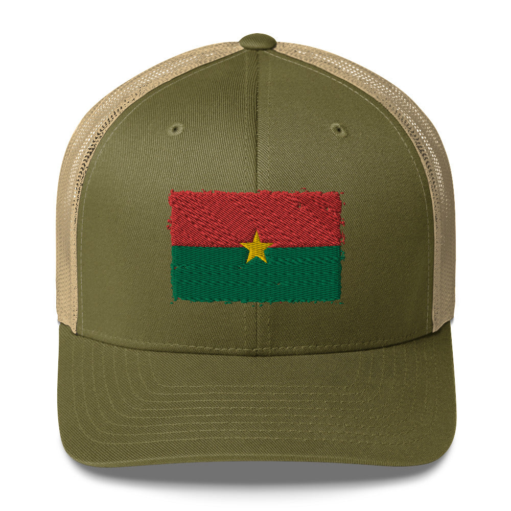 Burkina Faso Trucker Cap Funky African