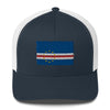Cabo Verde 3D Embroidery Trucker Cap