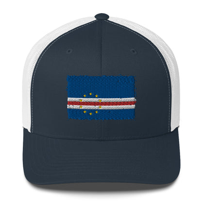 Cabo Verde 3D Embroidery Trucker Cap