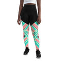 African Print Sports Leggings Funky African