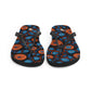 African Print Flip-Flops