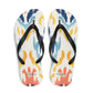 African Print Flip-Flops Funky African