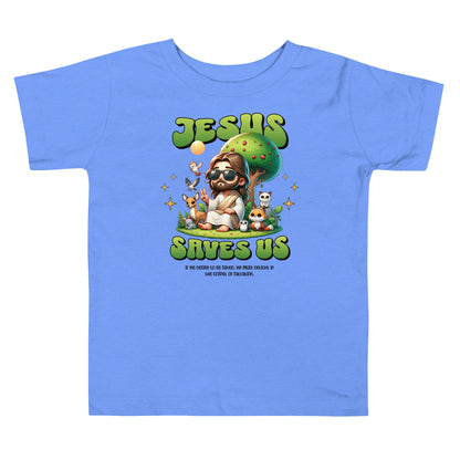 Jesus saves Toddler Tee Funky African