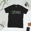 South African flag text Short-Sleeve Unisex T-Shirt