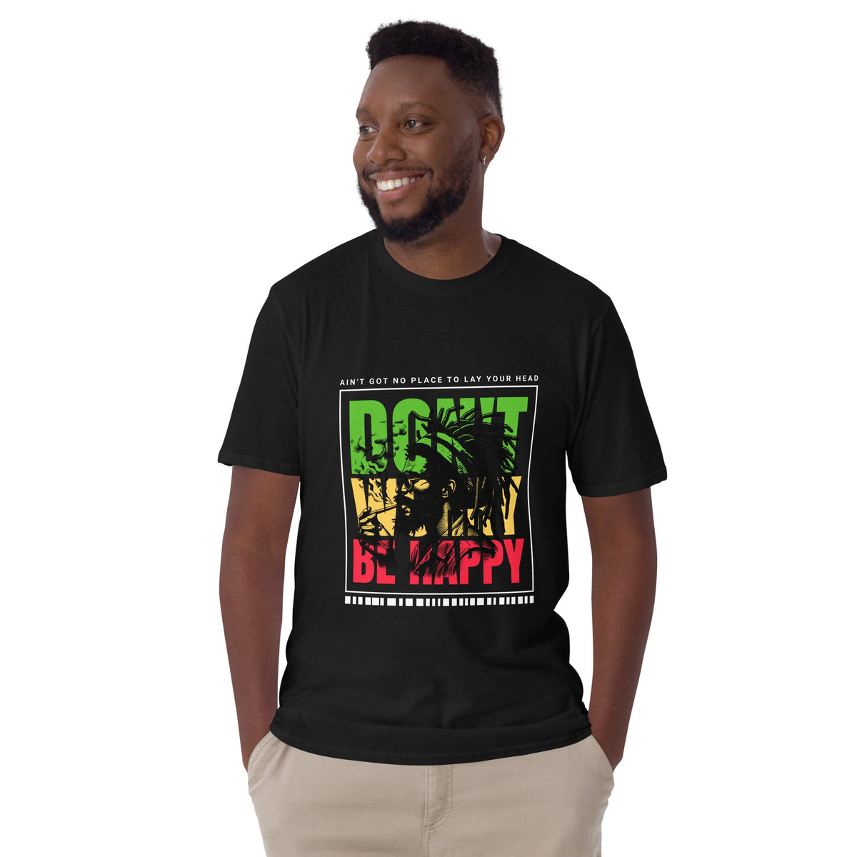 Don't worry unisex tee Funky African