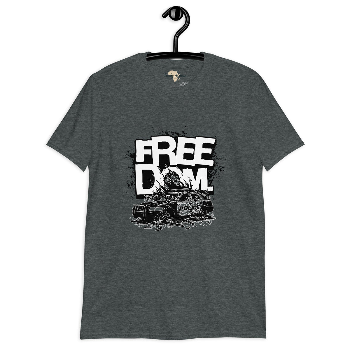 Freedom unisex tee Funky African