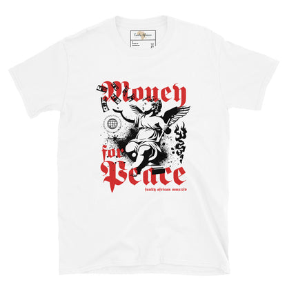 Money for peace unisex tee