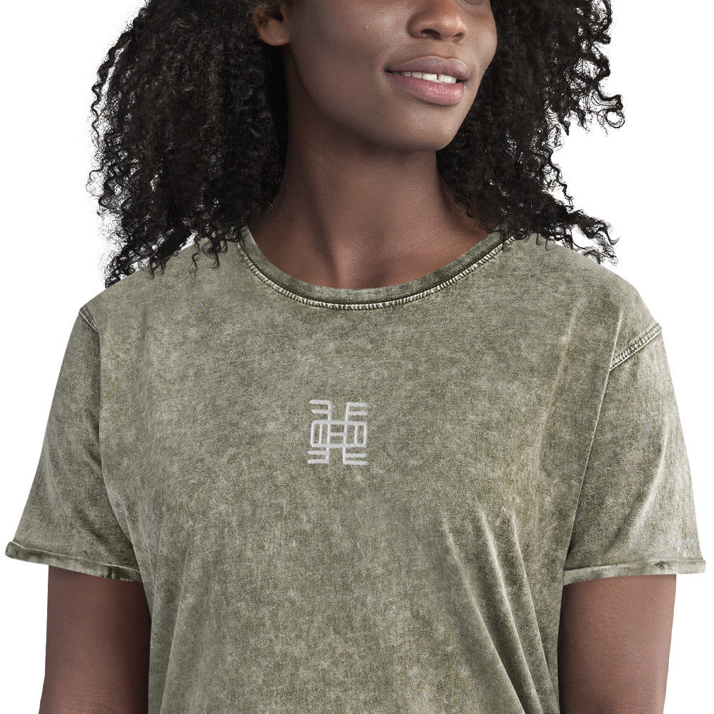 Gye Nyame Denim T-Shirt