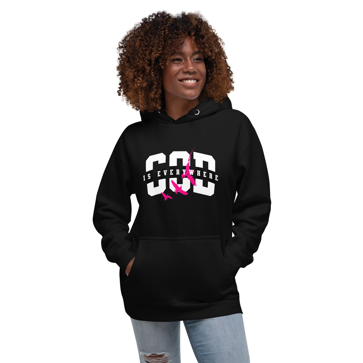 God is everywhere Unisex Hoodie Funky African