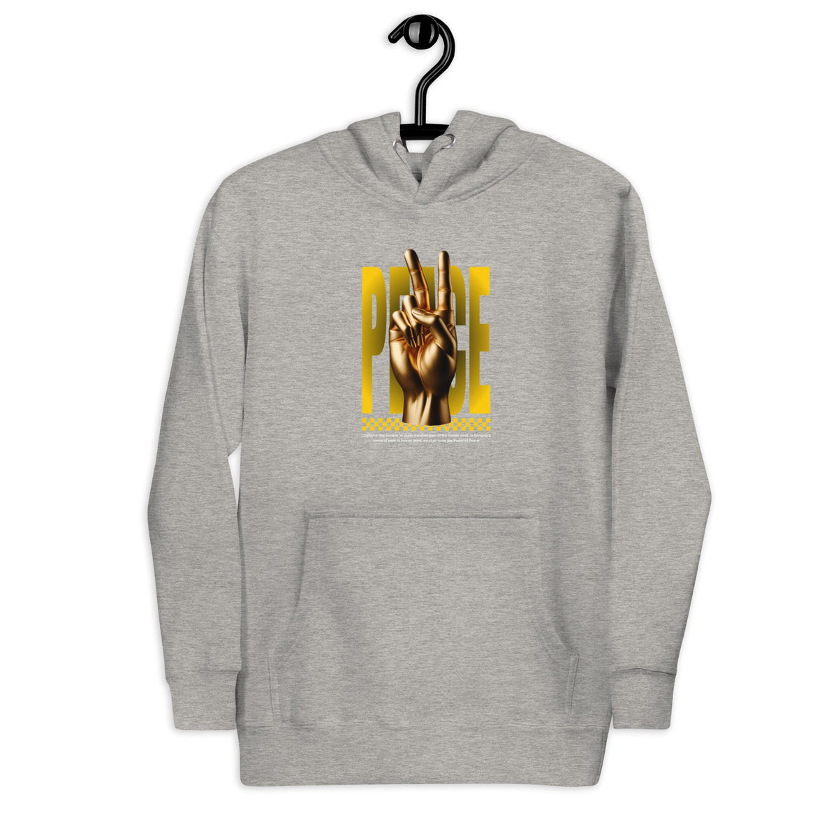 Peace unisex hoodie Funky African