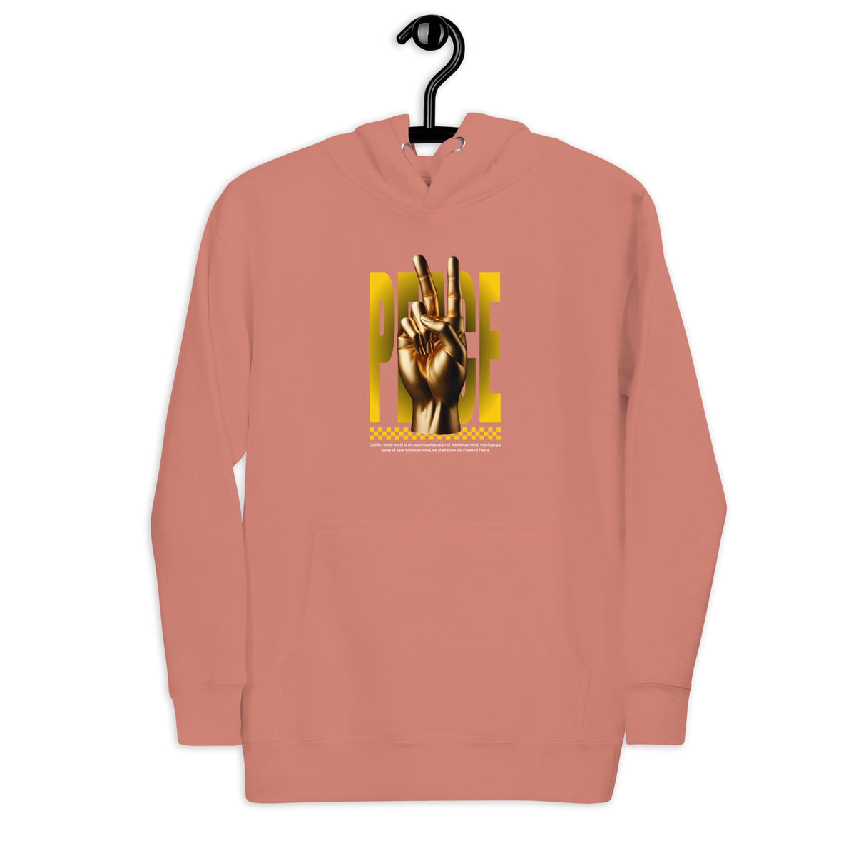 Peace unisex hoodie Funky African