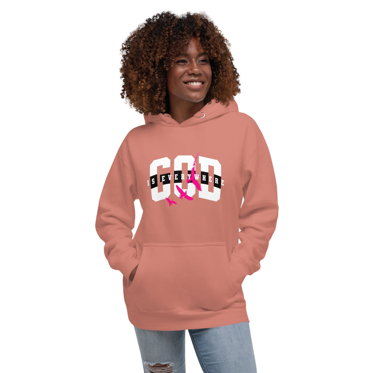 God is everywhere Unisex Hoodie Funky African