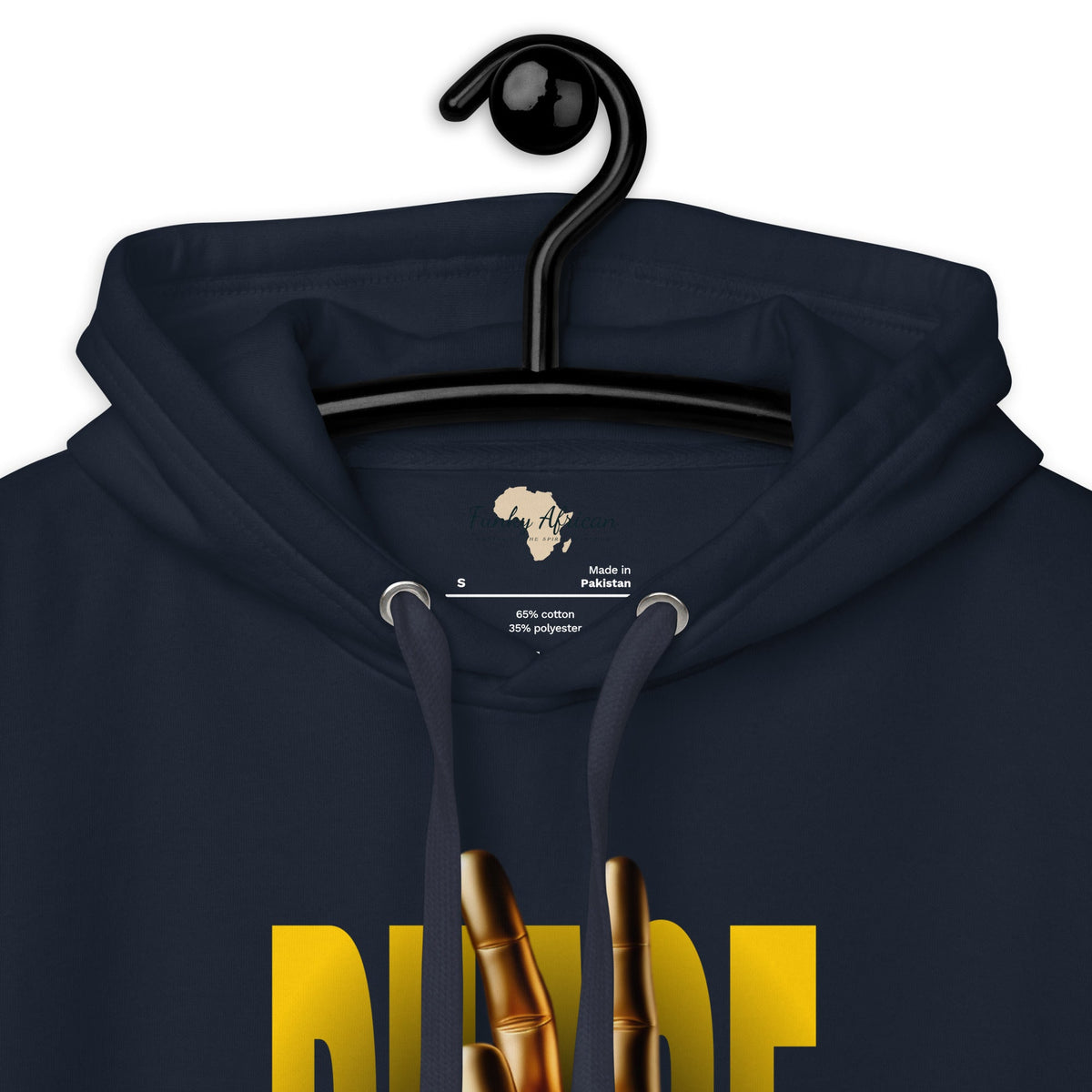 Peace unisex hoodie Funky African