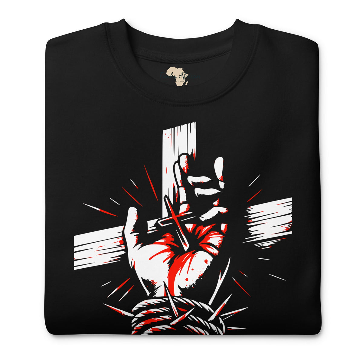 Jesus Died Unisex Premium Sweatshirt Funky African