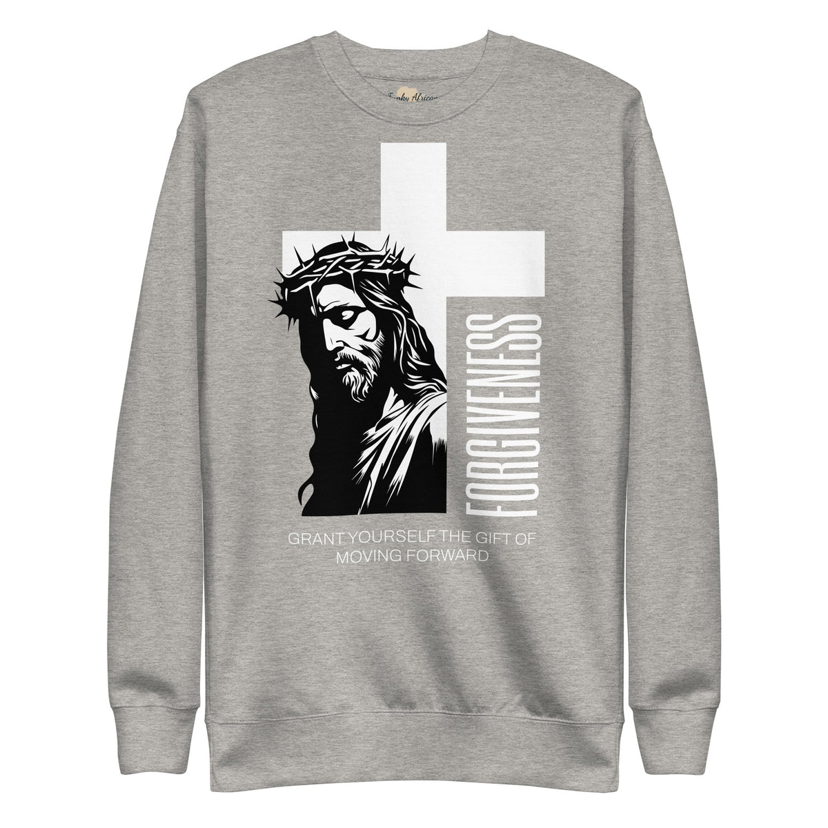 Jesus unisex premium sweatshirt Funky African
