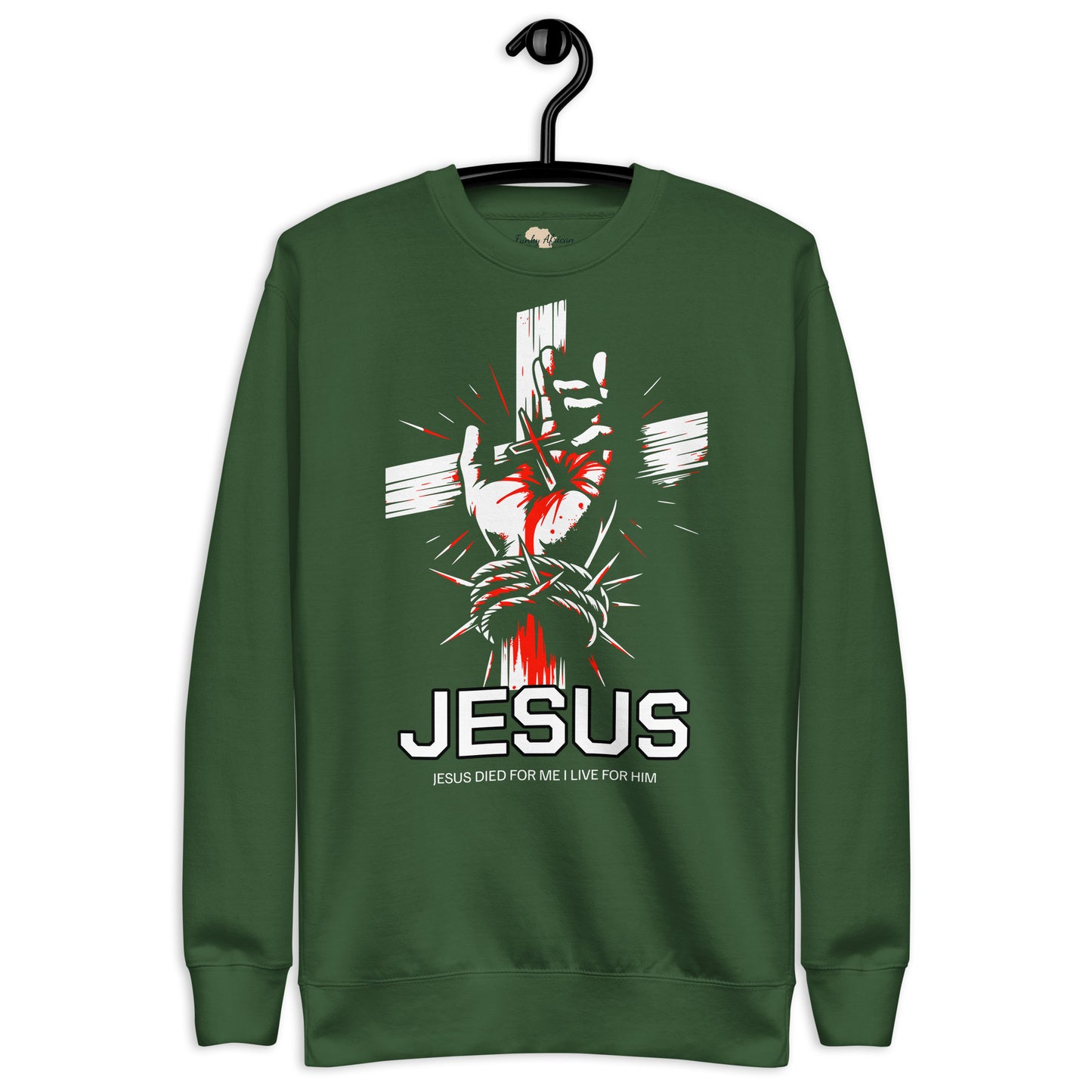 Jesus Died Unisex Premium Sweatshirt