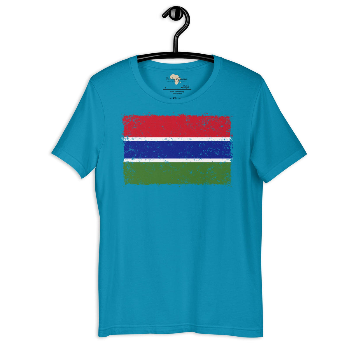 Gambia grunge unisex tee Funky African