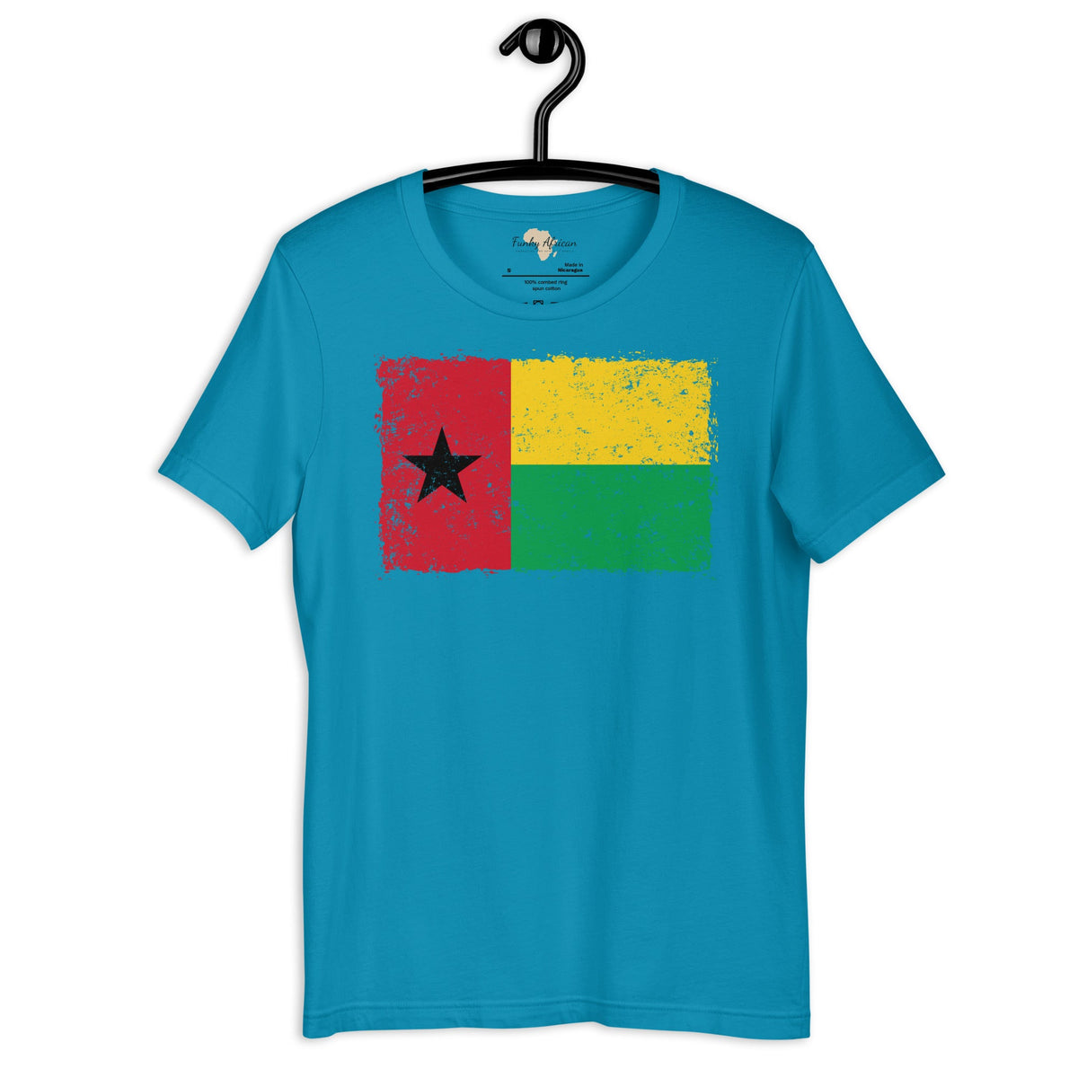 Guinea Bissau grunge unisex tee Funky African