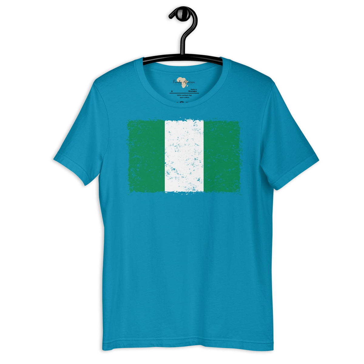 Nigeria grunge unisex tee Funky African