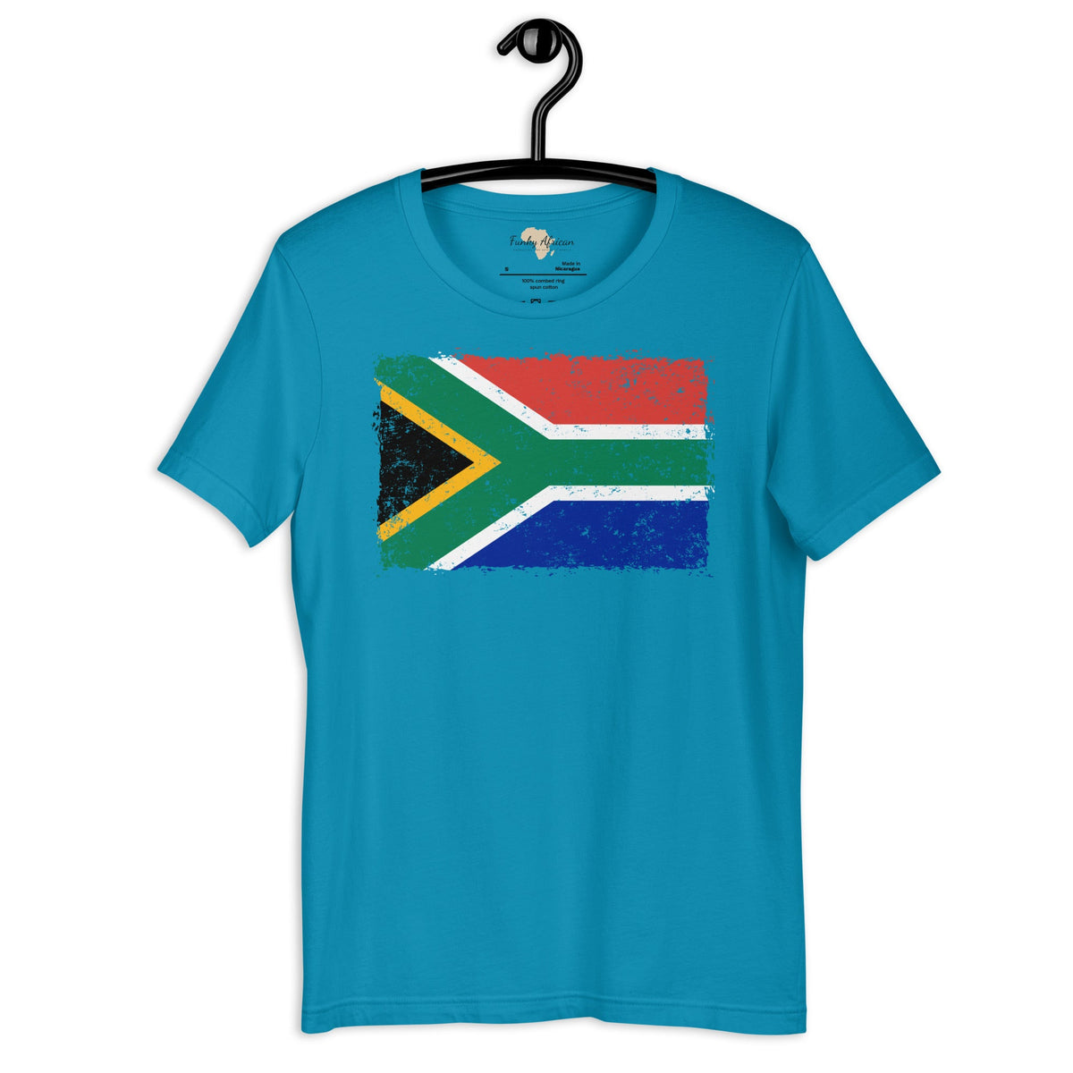 South African grunge unisex tee Funky African