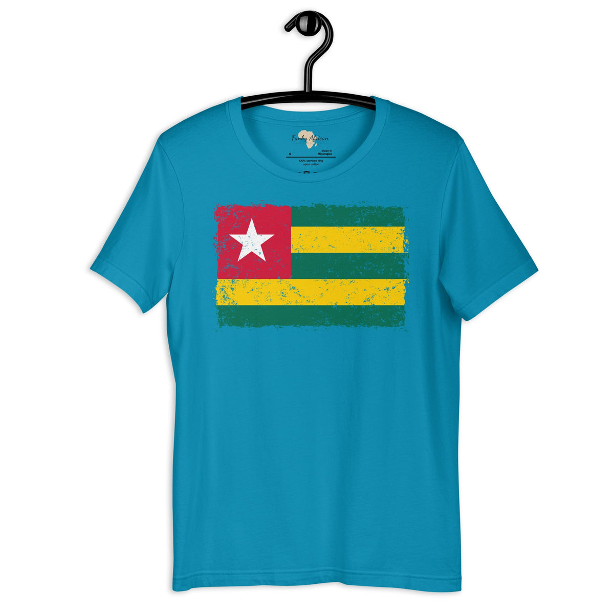 Togo grunge unisex tee Funky African