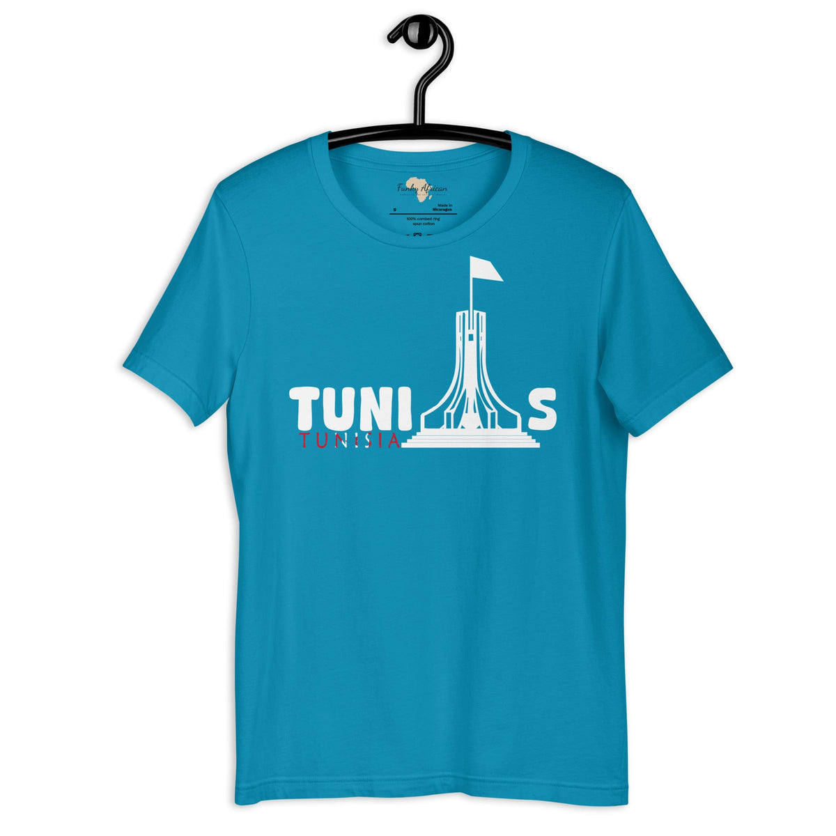 Tunisia capital unisex tee Funky African